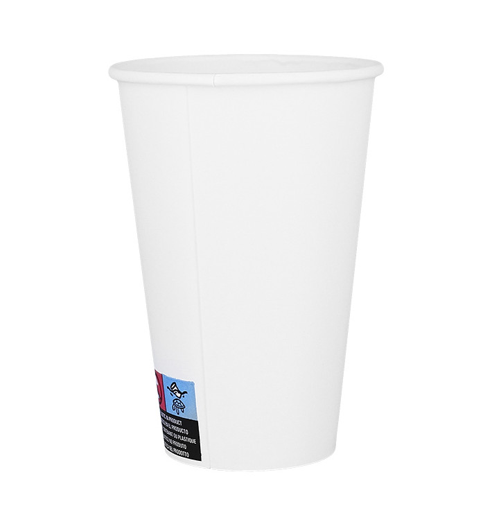 Copo de Cartão ECO 12 Oz/360ml Branco Ø8cm (50 Uds) Copo de Cartão ECO 12 Oz/360ml Branco Ø8cm (50 Uds)