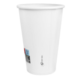 Copo de Cartão 20 Oz/600ml Branco Ø9,4cm (320 Uds)