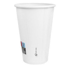 Copo de Cartão 20 Oz/600ml Branco Ø9,4cm (320 Uds)