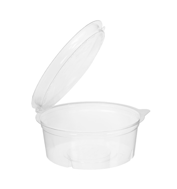 Copo Redonda Bisagra APET Transparente 250ml Ø120mm (40 Uds) Copo Redonda Bisagra APET Transparente 250ml Ø120mm (40 Uds)