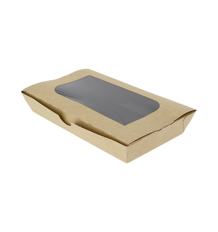 Embalagem Cartolina Janela 21x13x3,5cm 730ml (300 Uds) Embalagem Cartolina Janela 21x13x3,5cm 730ml (300 Uds)