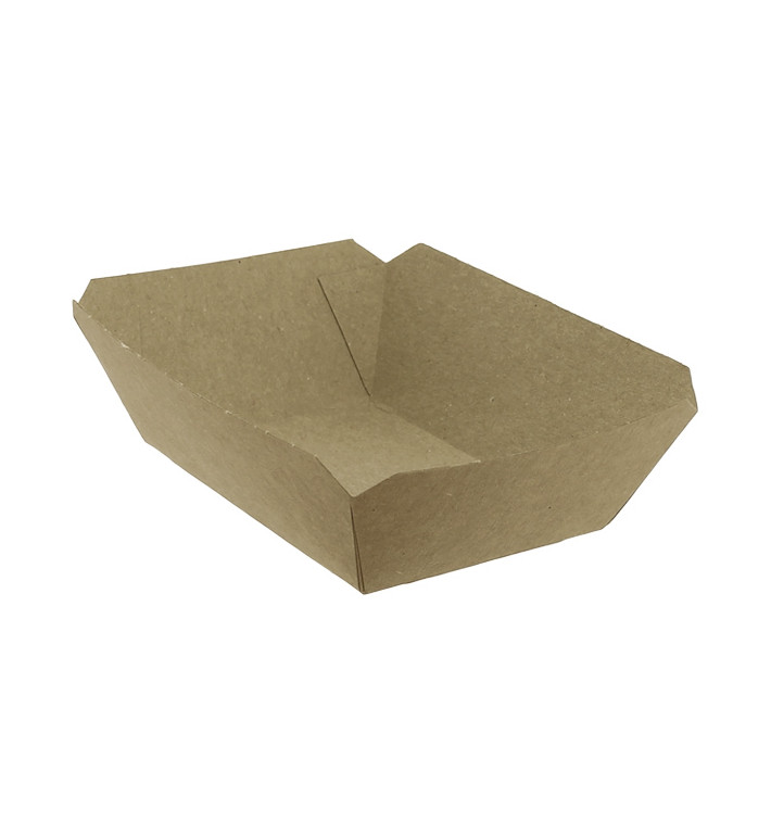 Barqueta Cartolina Kraft-Kraft 9,6x6,5x4,2cm 250ml (25 Uds) Barqueta Cartolina Kraft-Kraft 9,6x6,5x4,2cm 250ml (25 Uds)