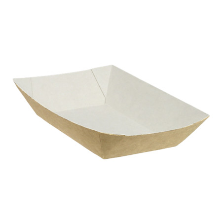 Barqueta Cartolina Kraft 11x7x3,5cm 300ml (25 Uds)