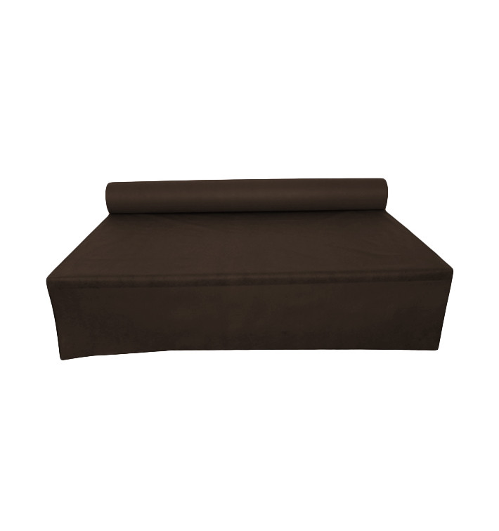 Toalha em Rolo Não Tecido Marrom 1,2x50m 50g (6 Uds) Toalha em Rolo Não Tecido Marrom 1,2x50m 50g (6 Uds)