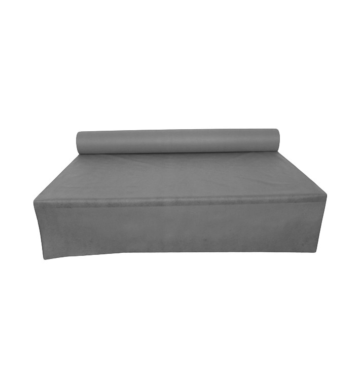 Toalha em Rolo Não Tecido Cinza 1,2x50m 50g (6 Uds) Toalha em Rolo Não Tecido Cinza 1,2x50m 50g (6 Uds)