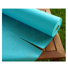 Toalha em Rolo Não Tecido Turquesa 1,2x50m 50g (6 Uds)