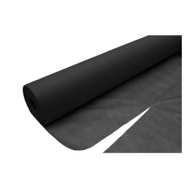 Toalha em Rolo Não Tecido Preto 1,2x50m 50g (1 Ud)