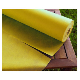 Toalha em Rolo Não Tecido Amarelo 1,2x50m 50g (1 Ud)