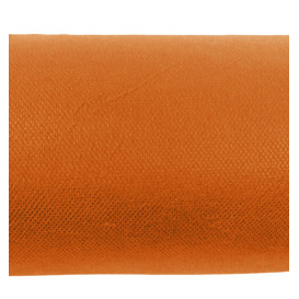 Toalha em Rolo Não Tecido Laranja 1,2x50m 50g (6 Uds)
