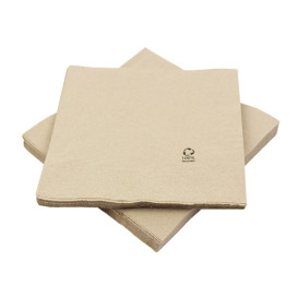 Guardanapos Papel Ecologico 40x40cm 2F (50 Unidades)