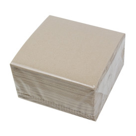 Guardanapos Papel Kraft 2F Ponta-Ponta 33x33cm (50 Uds)