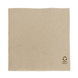 Guardanapos Papel Kraft 2F Ponta-Ponta 33x33cm (1.350 Uds)