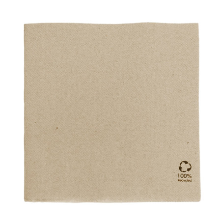 Guardanapos Papel Kraft 2F Ponta-Ponta 33x33cm (100 Uds)