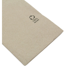 Guardanapos Papel Ecologico 1/8 40x40cm 2F (50 Unidades)