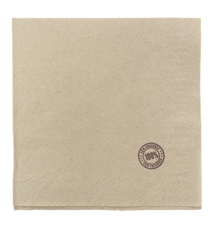 Guardanapos Eco "Recycled" 33x33cm 1 Folha (100 Uds) Guardanapos Eco "Recycled" 33x33cm 1 Folha (100 Uds)