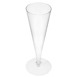 Copo Flute Reutilizável PS Cava 120ml (120 Uds)
