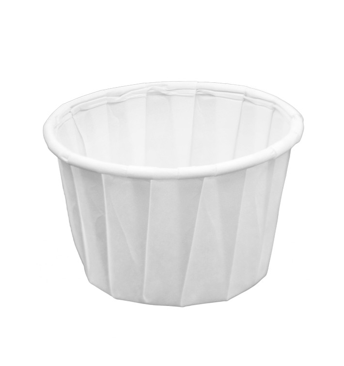 Copo em Papel para Molhos/Souffle 37ml (5000 Uds) Copo em Papel para Molhos/Souffle 37ml (5000 Uds)