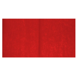 Toalha Não Tecido 40x100cm Vermelho 50g (500 Uds)