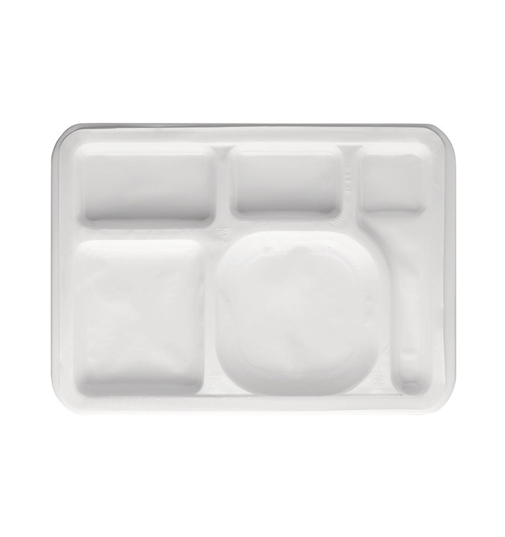 Inserido para Bandeja Plastico PS Branco 470x350mm (500 Uds)