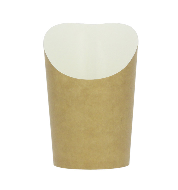 Copo Cartão Kraft para Fritos e Wraps Ø7,8x10,8cm (1.320 Uds) Copo Cartão Kraft para Fritos e Wraps Ø7,8x10,8cm (1.320 Uds)