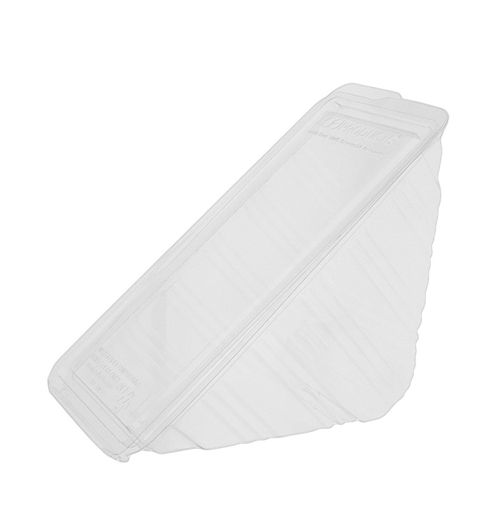 Embalagem Sanduíche PLA 16,5x11,0x7,5 cm (125 Uds) Embalagem Sanduíche PLA 16,5x11,0x7,5 cm (125 Uds)