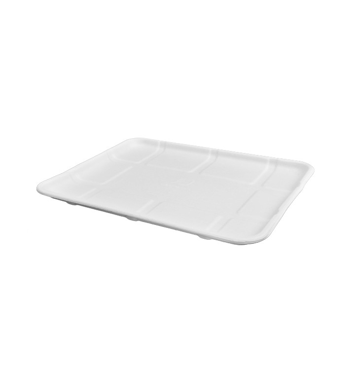 Tabuleiro de Cana de Açúcar 26,8x21,6cm (50 Uds) Tabuleiro de Cana de Açúcar 26,8x21,6cm (50 Uds)