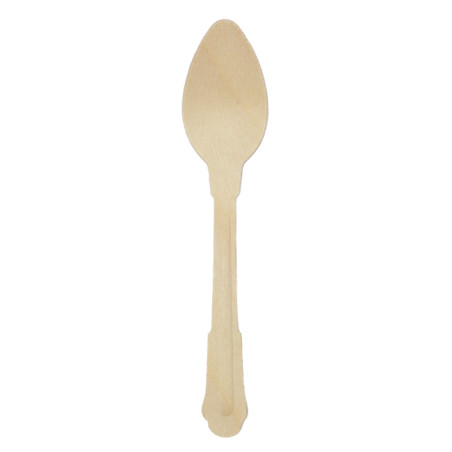 Colher de Madeira 120mm (1000 Unidades)