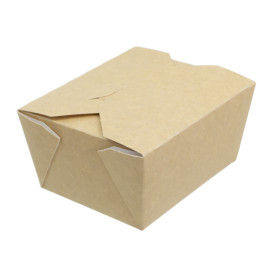 Caixa TakeAway Kraft 11,8x9x6,3cm (25 Uds)