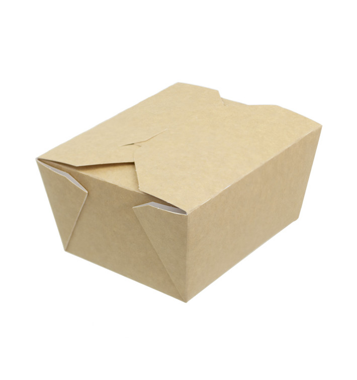 Caixa TakeAway Kraft 11,8x9x6,3cm (250 Uds) Caixa TakeAway Kraft 11,8x9x6,3cm (250 Uds)