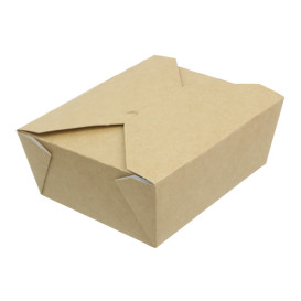 Caixa TakeAway Kraft 15x12x6,5cm (25 Uds)