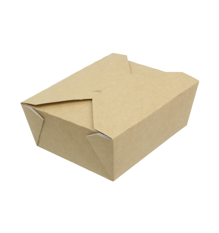 Caixa TakeAway Kraft 15x12x6,5cm (200 Uds) Caixa TakeAway Kraft 15x12x6,5cm (200 Uds)