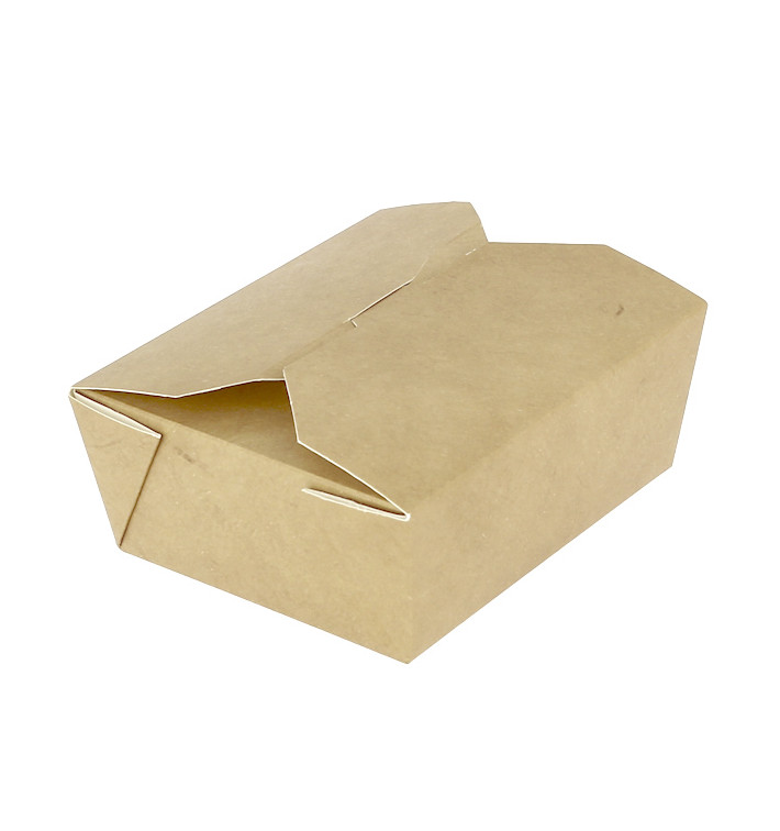 Caixa TakeAway Kraft 10,7x8,65x4,5cm 400ml (50 Uds) Caixa TakeAway Kraft 10,7x8,65x4,5cm 400ml (50 Uds)