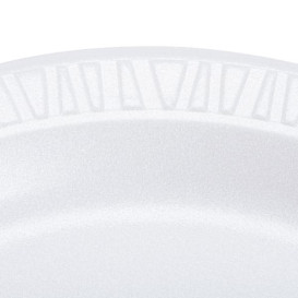 Prato Isopor FOAM "Concorde" Branco 230 mm (125 Unidades)