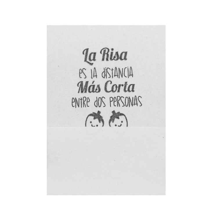 Guardanapos de Papel Miniservis Branco 17x17cm (14.000 Uds) Guardanapos de Papel Miniservis Branco 17x17cm (14.000 Uds)