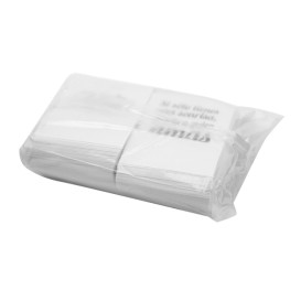 Guardanapos de Papel Miniservis Branco 17x17cm (200 Uds)