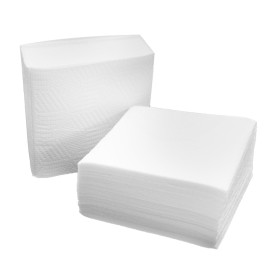 Guardanapos Papel Tissue 2F en V Branca 11x21cm (150 Uds)