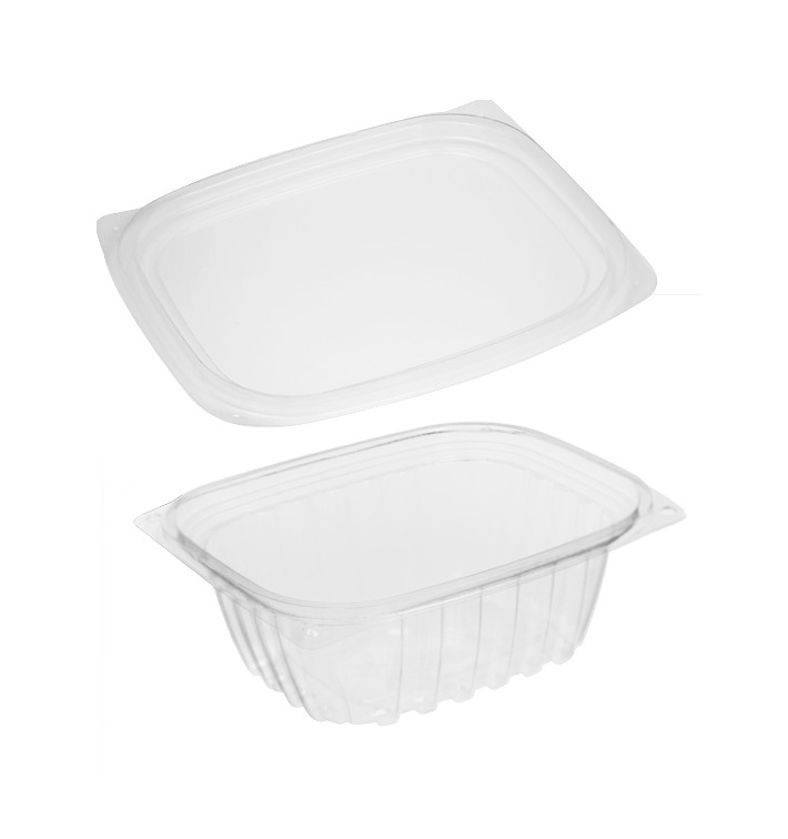 Embalagem Compostáveis PLA com Tampa 355ml (100 Uds) Embalagem Compostáveis PLA com Tampa 355ml (100 Uds)