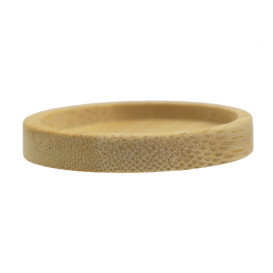 Prato Degustação de Bambu Bicolor Ø5cm (24 Uds)