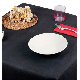 Toalha para Mesa Airlaid Preto 1,2x25m (6 Uds)
