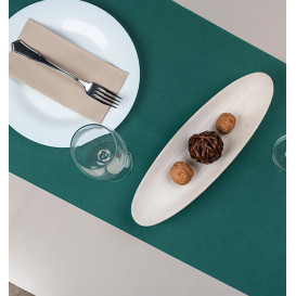 Toalha para Mesa Airlaid Verde Pre-cortada 0,4x48m (1 Ud)