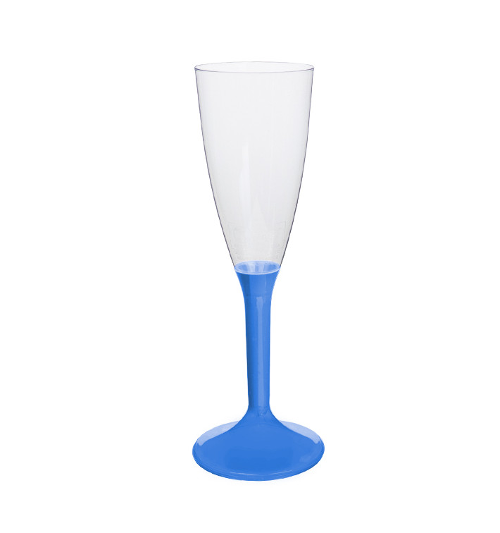 Copo PS Flute Champanhe Azul Mediterraneo 120ml 2P (20 Uds) Copo PS Flute Champanhe Azul Mediterraneo 120ml 2P (20 Uds)