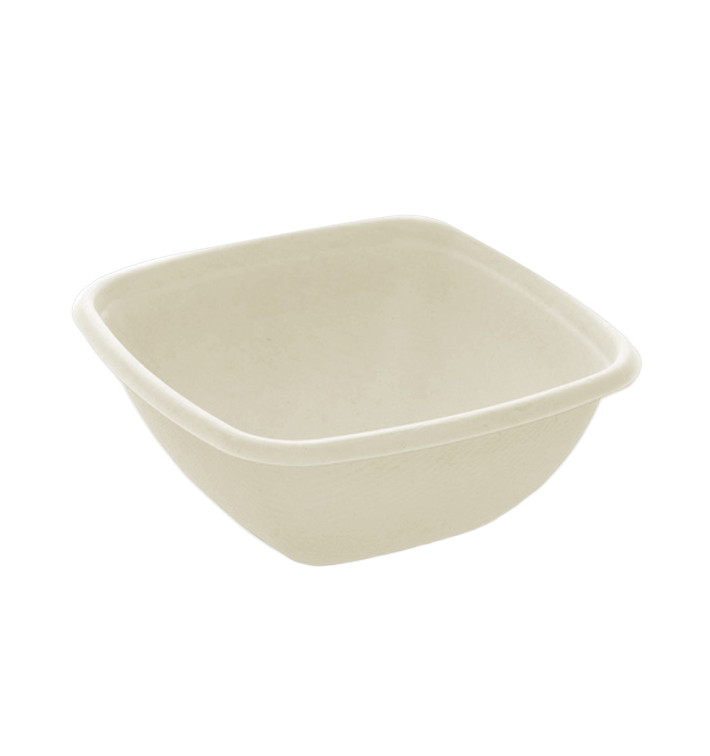 Tigela Cana-de-açúcar 375ml 130x130x50mm (50 Uds) Tigela Cana-de-açúcar 375ml 130x130x50mm (50 Uds)