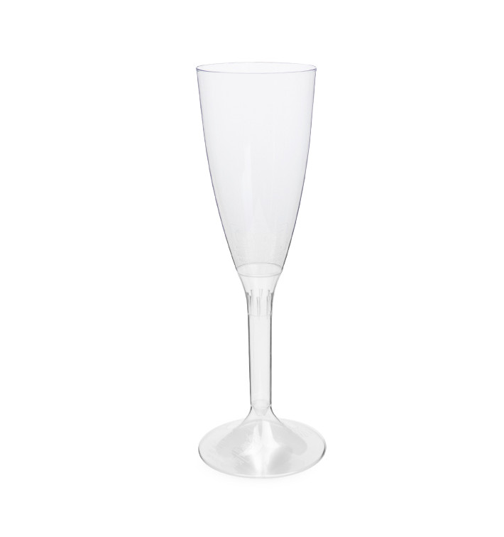 Copo PS Flute Champanhe Transparente 120ml 2P (200 Uds) Copo PS Flute Champanhe Transparente 120ml 2P (200 Uds)