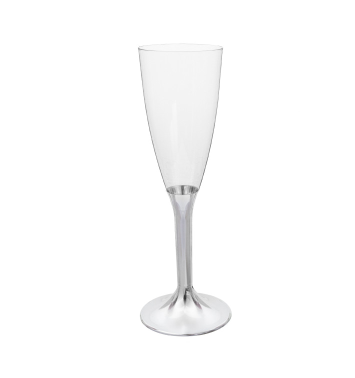 Copo PS Flute Champanhe Niquel Cromo 120ml 2P (20 Uds) Copo PS Flute Champanhe Niquel Cromo 120ml 2P (20 Uds)