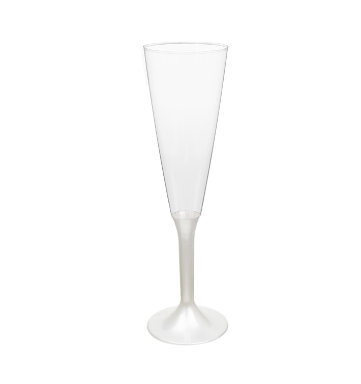 Copo PS Flute Champanhe Branco Perlé 160ml 2P (20 Uds) Copo PS Flute Champanhe Branco Perlé 160ml 2P (20 Uds)