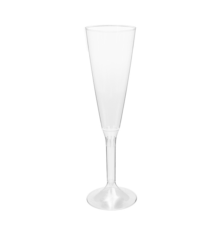 Copo PS Flute Champanhe Transparente 160ml 2P (20 Uds) Copo PS Flute Champanhe Transparente 160ml 2P (20 Uds)