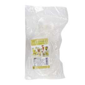 Copo PLA Biodegradavél Transparente 200ml 2P (400 Uds)