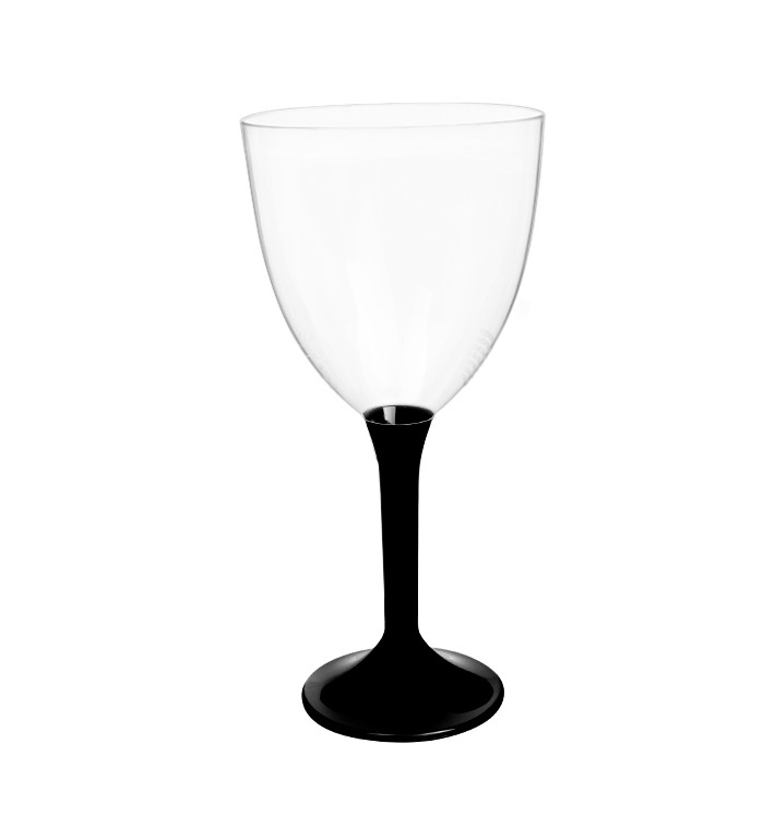 Copo PS Flute Vinho Preto 300ml 2P (20 Uds) Copo PS Flute Vinho Preto 300ml 2P (20 Uds)