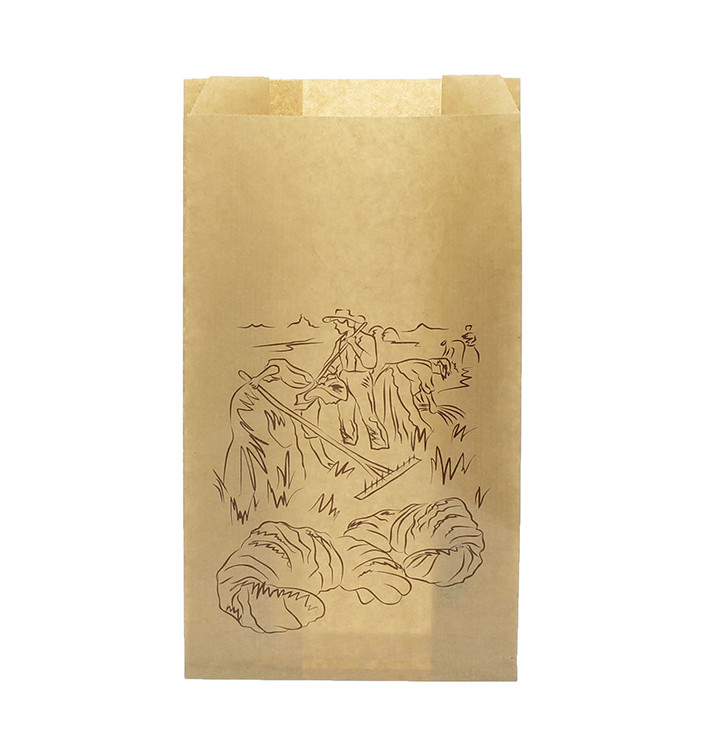 Saco de Papel "Siega" Kraft 12+6x20cm (1.000 Uds) Saco de Papel "Siega" Kraft 12+6x20cm (1.000 Uds)