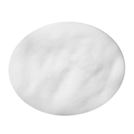 Tapetes Circulares TNT de PP Branco Ø50cm (1.000 Uds) 